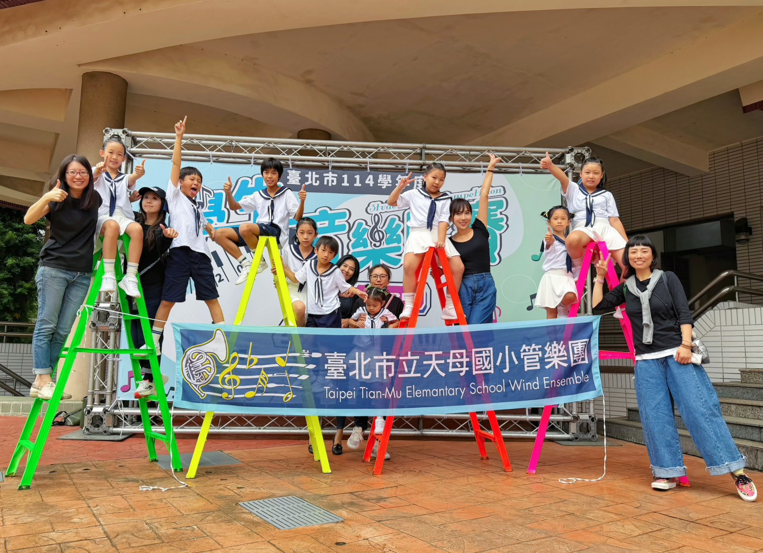 114打擊樂市賽合照