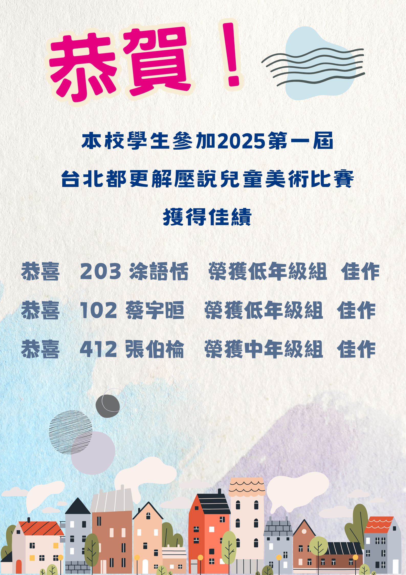 台北都市更新解壓說獲獎海報