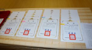 112學年度多語文競賽頒獎典禮(三年級、四年級)代表照片