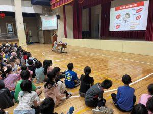20250313-3年級法治教育宣導遠離毒品的危害代表照片